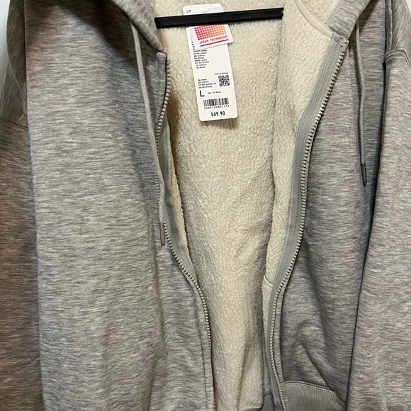 Uniqlo HEATTECH Pile-Lined Sweat Full-Zip - Picture 2 of 3